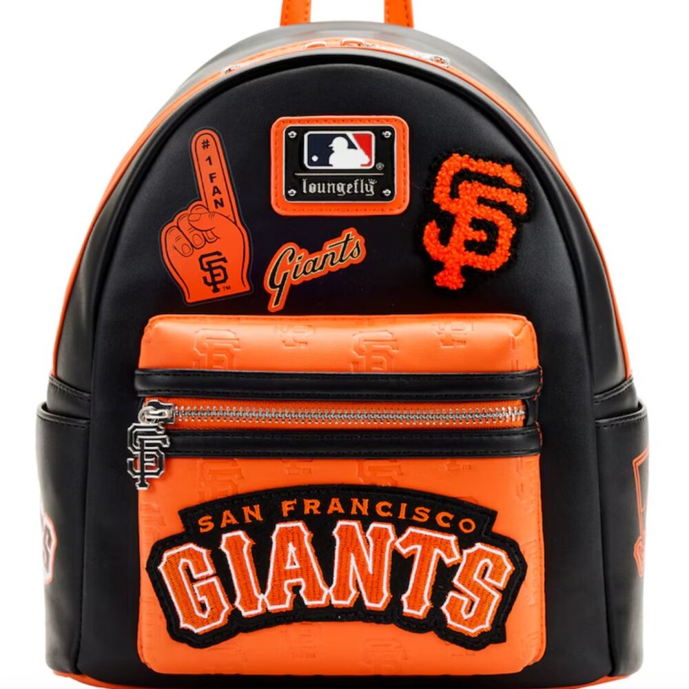 Officially Licensed Gear San Francisco Giants Loungefly Patches Mini Backpack